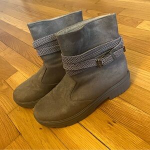 Grey Boots